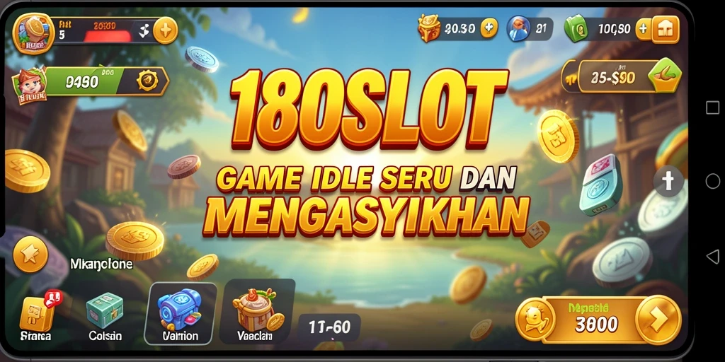Tangkapan layar gameplay 180SLOT yang menunjukkan keseruan bermain Idle.