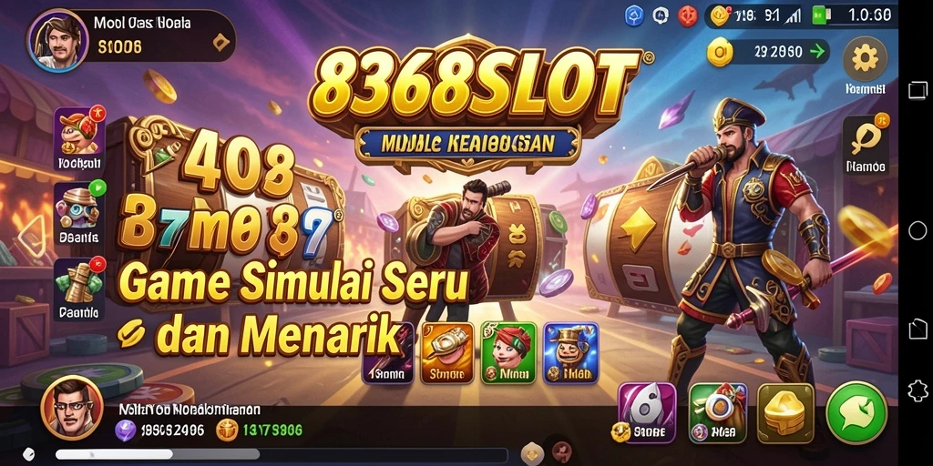 Tampilan gameplay menarik dari 8368SLOT yang penuh dengan keseruan.