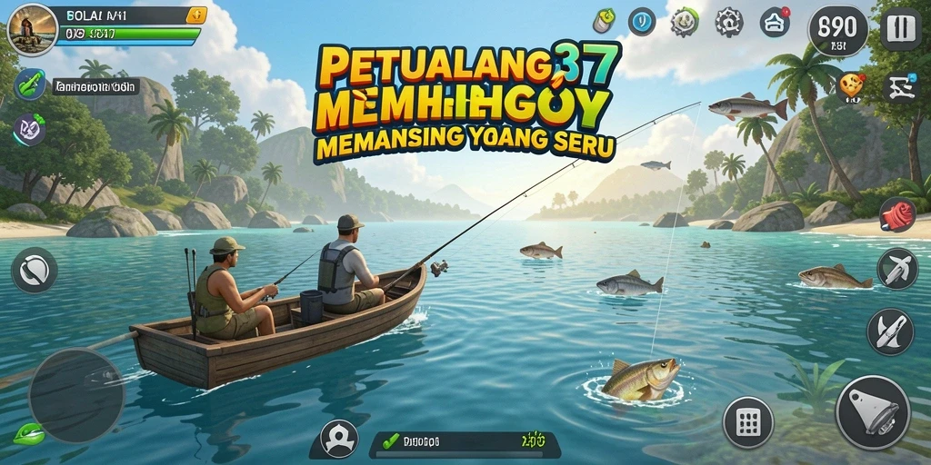 Tangkapan ikan yang memukau dalam gameplay BOLA37.