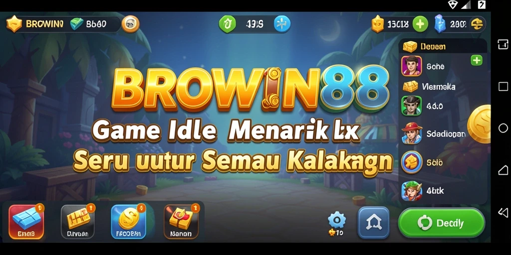 Tampilan gameplay BROWIN88 yang seru dan interaktif.