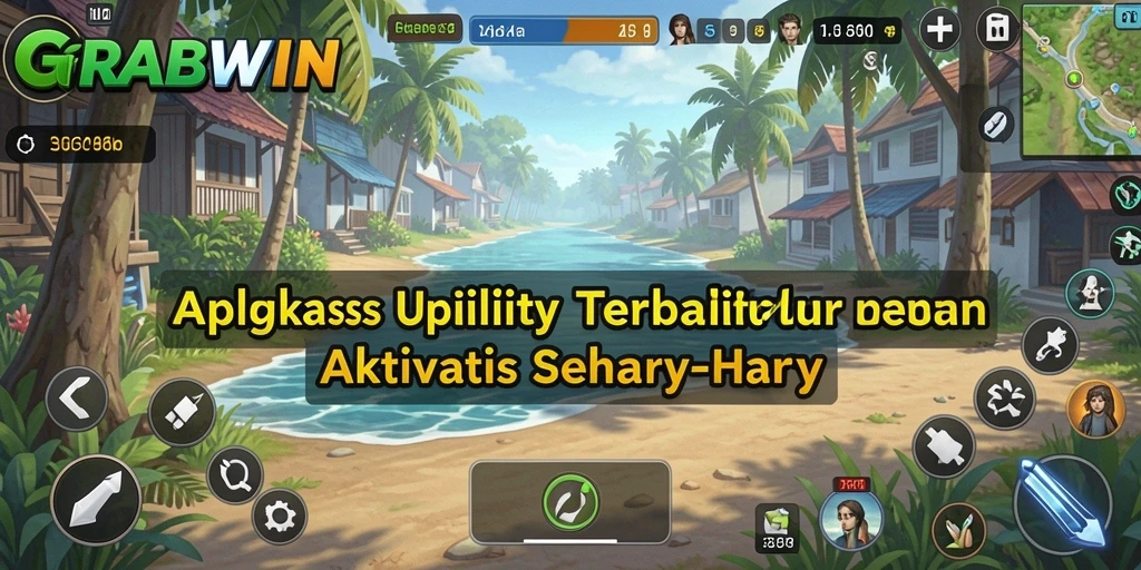 Tampilan antarmuka utama aplikasi GRABWIN dengan fitur manajemen yang lengkap.