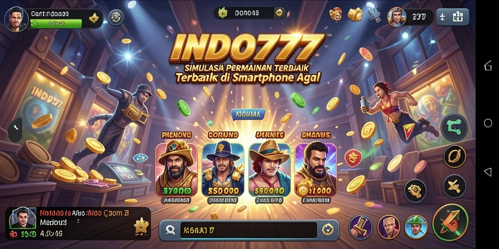 Tampilan gameplay INDO777 yang menarik dan interaktif.