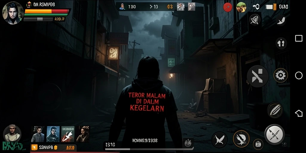 Screenshot RSNVIP8 menampilkan suasana mencekam dengan gameplay yang intens.