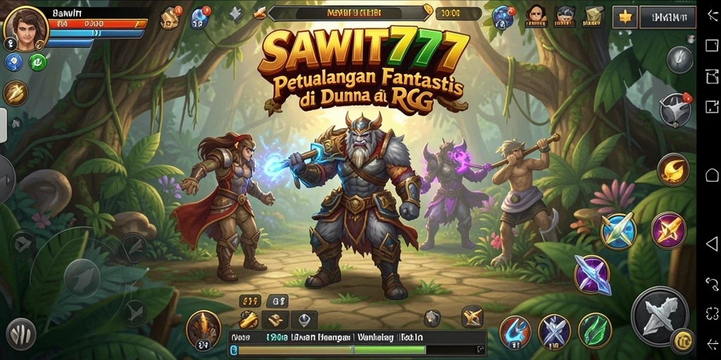 Screenshot gameplay SAWIT777 menampilkan pertarungan seru dan grafis menawan.