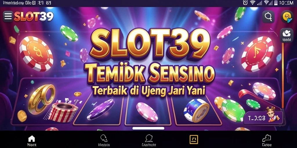 Tangkapan layar dari permainan kasino SLOT39 yang menggembirakan.