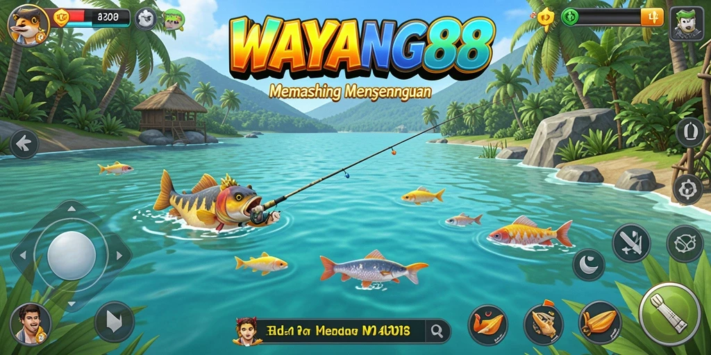 Tampilan gameplay WAYANG88 dengan pengalaman memancing yang menarik.